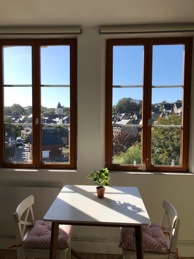 Juste Au Dessus De La Veules Appartement Buitenkant foto