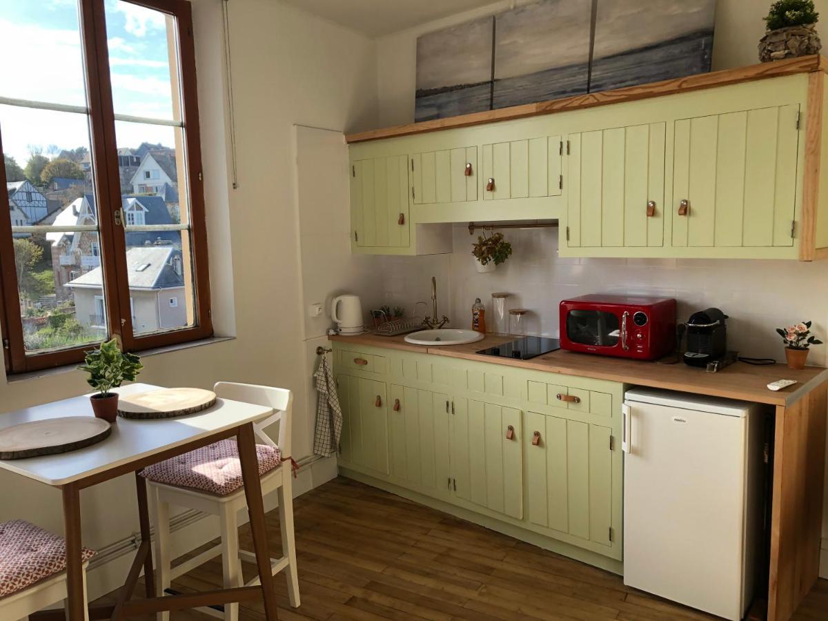 Juste Au Dessus De La Veules Appartement Buitenkant foto