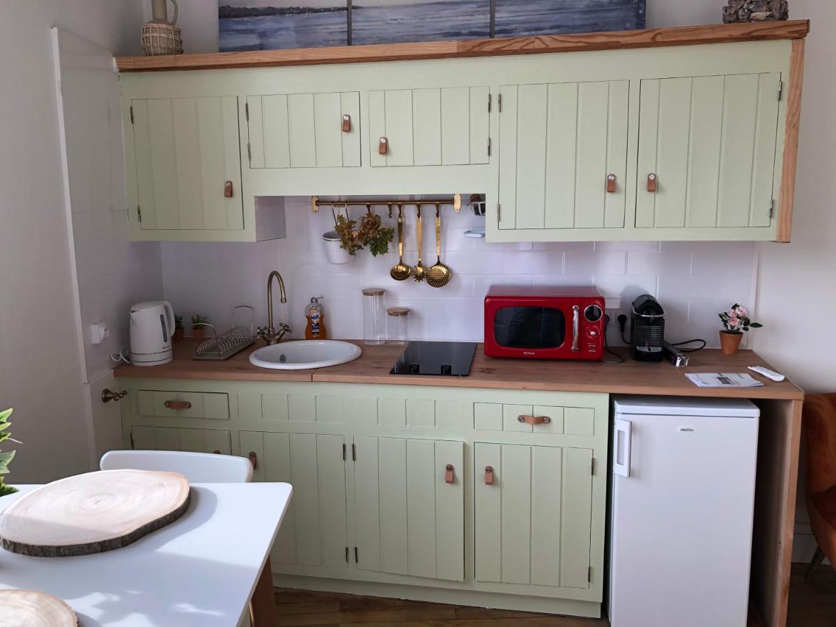 Juste Au Dessus De La Veules Appartement Buitenkant foto